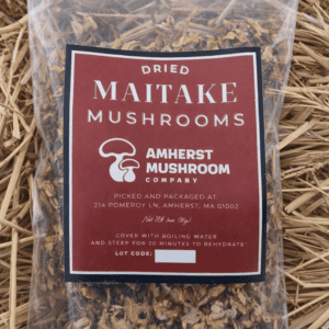 Dried maitake mushrooms from amherst mushroom company