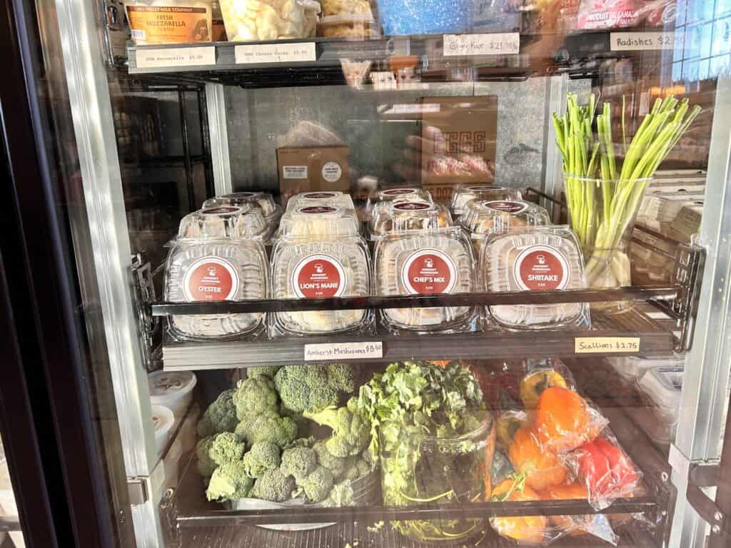 Image of vegetables at Maple Valley Creamery